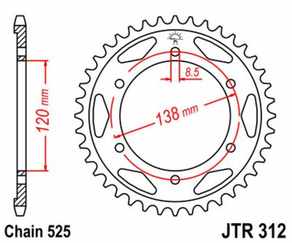 JT. Staal standaard 312 - 525 Kroon