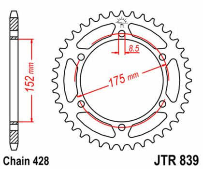 JT. Staal standaard 839 - 428 Kroon