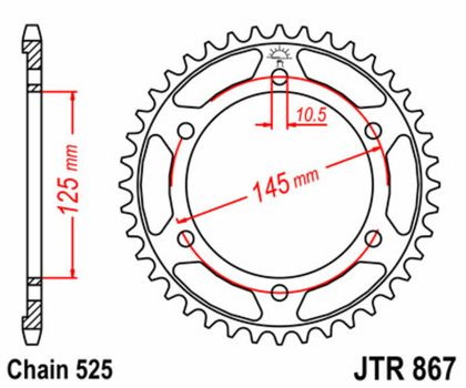 JT. Staal standaard 867 - 525 Kroon