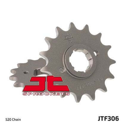 JT. Standard Stahlritzel vorne 306 - 520 Ritzel für den Ausgang des Getriebes Ref : JTC01117A / 1077340001 