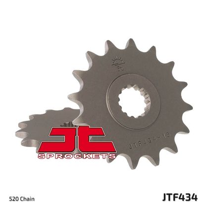 JT. Standard Stahlritzel vorne 434 - 520 Ritzel für den Ausgang des Getriebes Ref : JTC01126A / 1077392004 