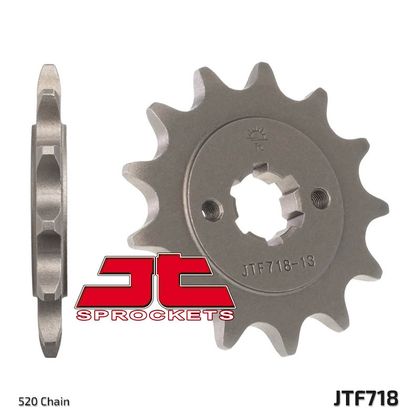 JT. Steel Standard 718 - 520 Gearbox output pinion Ref : JTC01137A / 1077465001 