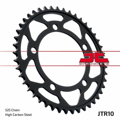 JT. Standard Stahlritzel hinten 10 - 525 Krone Ref : JTC01237A / 1074858002 