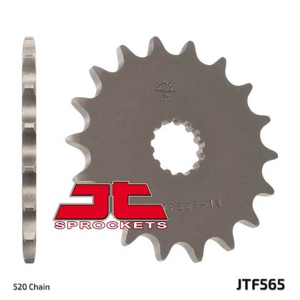 JT. Standard Stahlritzel vorne 565 - 520 Ritzel für den Ausgang des Getriebes