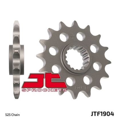 Pignon de sortie de boite JT. acier standard 1904 - 525 Ref : JTC01374A / 1077300002 