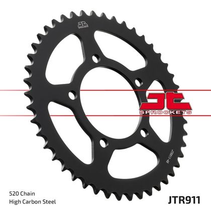 JT. Standard Stahlritzel hinten 911 - 520 Krone
