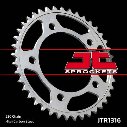 Kit chaine JT. 520HDS 17/38 standard - couronne