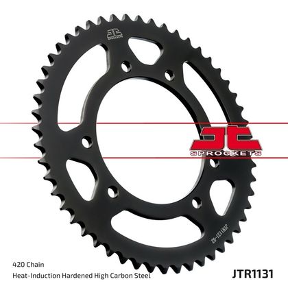 Kit chaine JT. 420HDR 13/48 renforcée - couronne standard