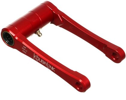 Linkage Arms Koubalink Kit di abbassamento (44.5 mm) rosso