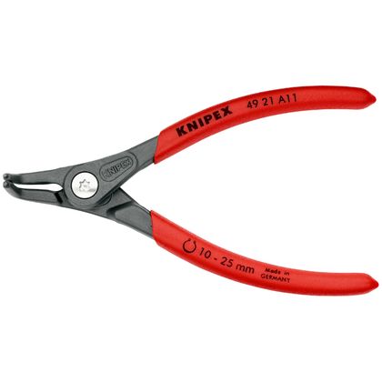 Pince à circlips Knipex EXTERIEUR PRO 140mm DIAM 10 A 25mm GRIS ANTIROUILLE POINTE 0,9mm COUDEE 49 21 A01 MADE IN GERMANY Universel