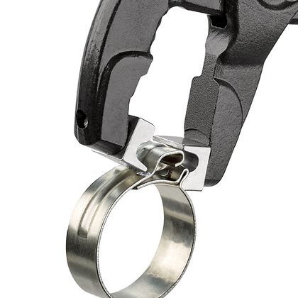 Knipex CLICK FUEL HOSE OPENING CLOSING 180mm GREY ANTI-RUST 85 51 180 MADE IN GERMANY Universal Rilsan collar clamp