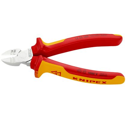 Knipex PRO CUTTER COMPACT 160mm CHROME INSULATED HANDLE VDE CERTIFIED 13 96 200 MADE IN GERMANY Universal Wire stripper