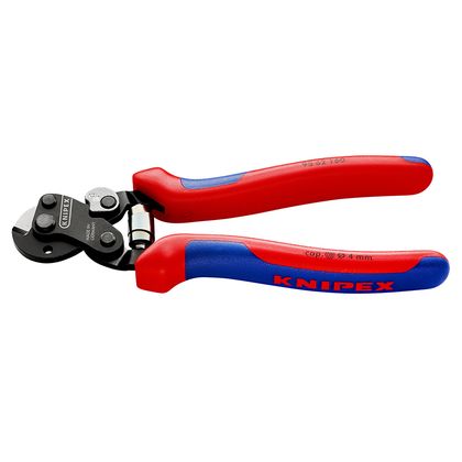 Knipex KABELSNIJDER PRO ROBUUST 160mm ROVERSCHUIM DIAM 4 tot 6mm ERGONOMISCHE HANDVAT VEER 95 62 160 MADE IN GERMANY Zijkniptang Universeel