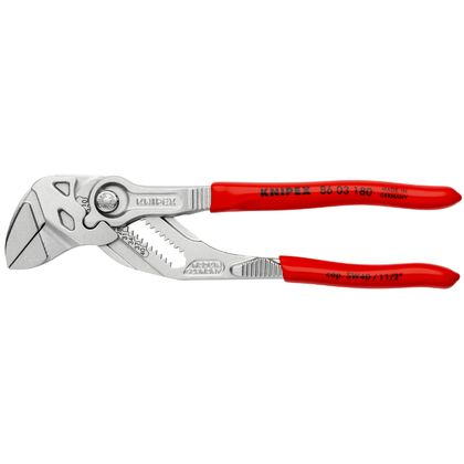 Knipex CLE PRO ROBUSTE 180mm CHROME POLYVALENT 86 03 180 MADE IN GERMANY Wasserpumpenzange Universell