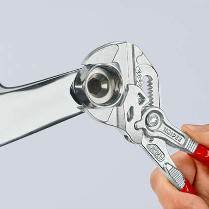 Knipex CLE PRO ROBUSTE 180mm CHROME POLYVALENT 86 03 180 MADE IN GERMANY Wasserpumpenzange Universell