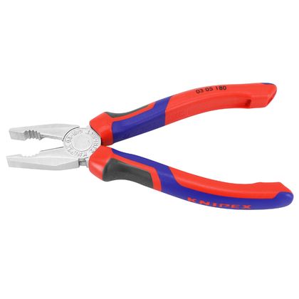 Knipex UNIVERSELLE PRO 180mm CHROME POIGNEE ERGONOMIQUE 03 05 180 MADE IN GERMANY Zijkniptang Universeel