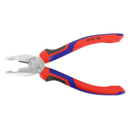 Knipex UNIVERSELLE PRO 180mm CHROME POIGNEE ERGONOMIQUE 03 05 180 MADE IN GERMANY Zijkniptang Universeel