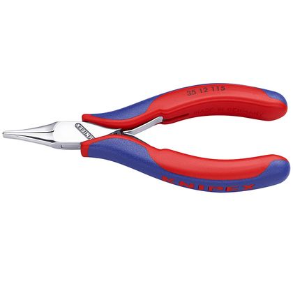 Pince à bec Knipex PLAT PRO 115mm CHROME POIGNEE ERGONOMIQUE IDEAL LES TRAVAUX PRECISION 35 12 115 MADE IN GERMANY Universel
