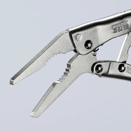 Knipex BEC LONG PRO 165mm ZINGUEE VIS REGLAGE 41 34 165 MADE IN GERMANY Schroeftang Universeel
