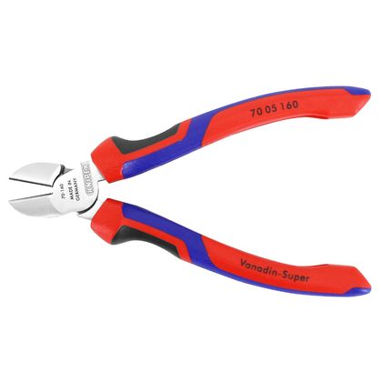 Knipex PRO ROBUST 160mm CHROME THICKNESS MATERIAL 2 TO 4mm ERGONOMIC HANDLE 70 05 160 MADE IN GERMANY Universal Cutting pliers