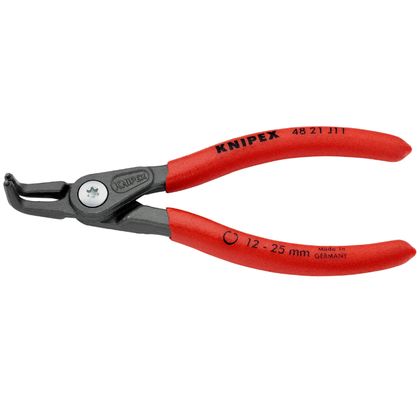 Knipex INTERIEUR PRO 130mm DIAM 12 A 25mm GRIS ANTIROUILLE POINTE 1,3mm COUDEE 48 21 J11 MADE IN GERMANY Universal Circlip pliers Ref : KNI00040A / 211453 