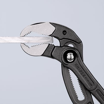Knipex MULTI PRO COBRA XL 400mm GRAU ROSTFREI 87 01 400 SB MADE IN GERMANY Wasserpumpenzange Universell