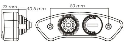 Koso Speedo DB EX-02 ABE Meter