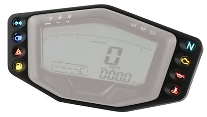 Koso KIT FRAME+LICHTEN DB02 / DB02R Meter Universeel Ref: KOS00075A / 1056086 