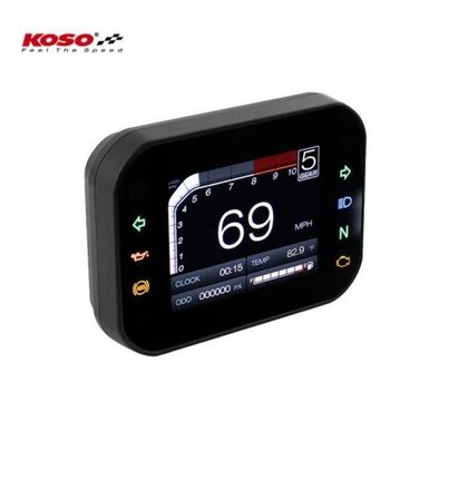 Koso multifunktion TFT RX - 3S 15000 omdr min Universel Tachometer