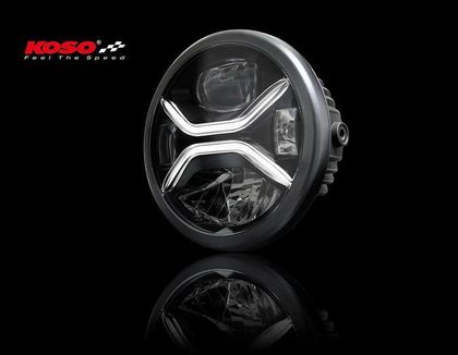 Phare avant Koso Insert LED XENITH - fixation latérale Universel