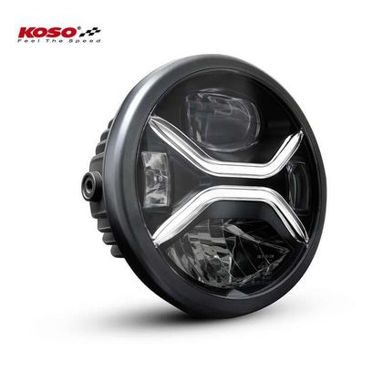 Phare avant Koso Insert LED XENITH - fixation latérale Universel