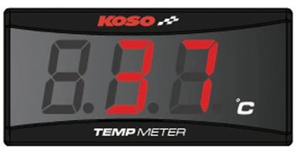 Termometer Koso Termometer Superslim - rdeča Universal