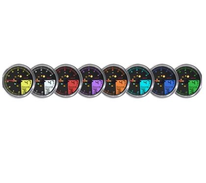Koso HD - 05 Harley - Davidson sølvring Universel Tachometer
