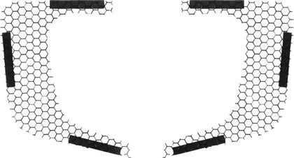 Grille de carénage Klock Werks Accent Ref : KWK00422A / 23300237 