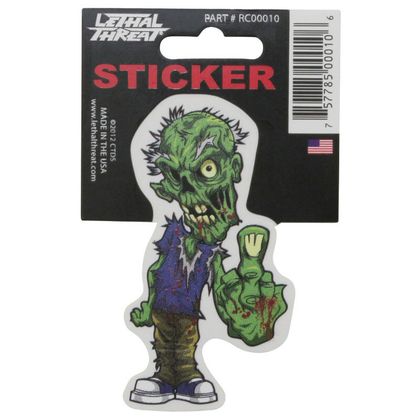 Lethal Threat MINI VILAIN ZOMBIE FINGER 60x80mm Universal Sheet of stickers