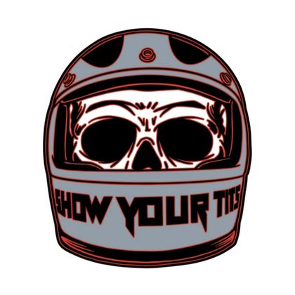 Planche de stickers Lethal Threat MINI SHOW TOURS HELMET 60x80mm Universel