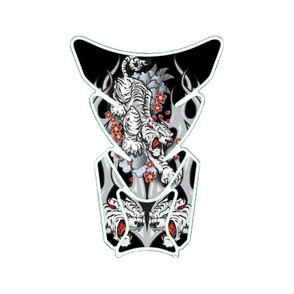 Protège réservoir Lethal Threat PROTECTION MOTO TIGER ATTACK 180x220mm LT70097 Universel
