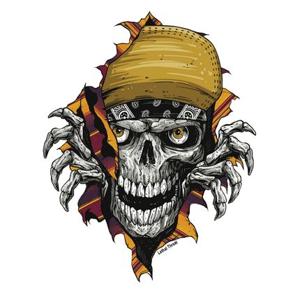 Planche de stickers Lethal Threat MINI LOW Universel