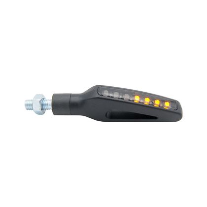 Indicatore di direzione LighTech Indicator Lights Led ABS Plastic Black Sequential Ref : LIG00071A / 1071936 