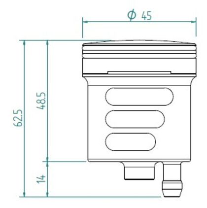 LighTech 30cm³ Master cylinder jar