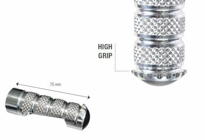 LighTech M8x25 zilver Voetsteun Universeel