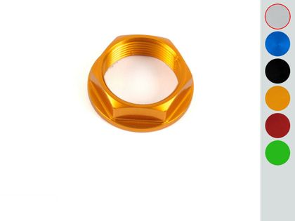 LighTech voorwielasmoer zilver Ergal Kit met schroeven en bouten