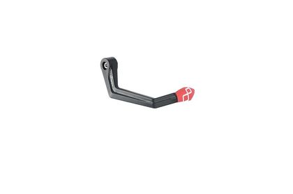 LighTech Brake Lever Guard Aluminium 132mm - Red Lever protection