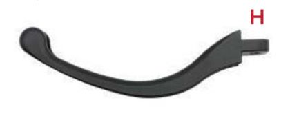 Levier d'embrayage LighTech repliable - Type H
