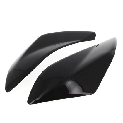 Protection Moteur LighTech Caches latéraux d'échappement carbone brillant