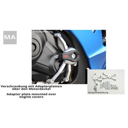 LSL Fixing kit Motor protection