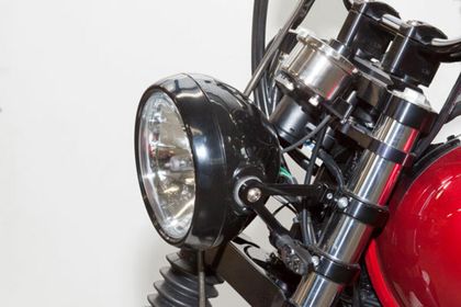 LSL Six-Days Schwarz Frontscheinwerfer Universell