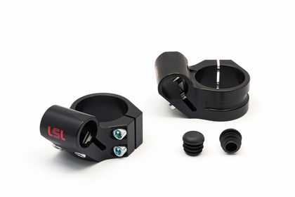 Adaptateur Guidon LSL intermédiaire Speed-Match Ø41mm hauteur +20mm déport +25mm/4° - noir Universel