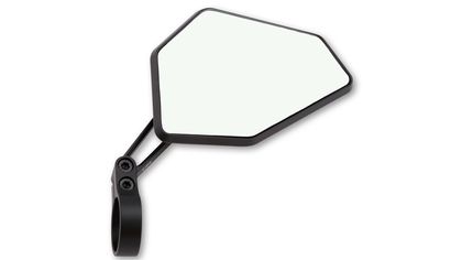 LSL NOVA-RACE handlebar end mirror, short Achteruitkijkspiegel Universeel