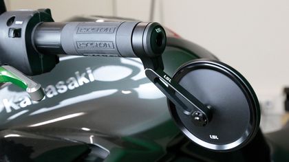 LSL NOVA-RUN handlebar end mirror, short Achteruitkijkspiegel Universeel Ref: LL00244A / 1139170001 